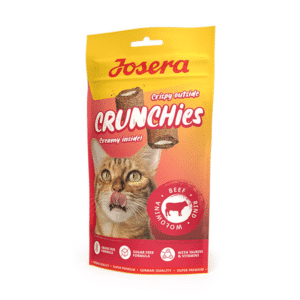 Josera Crunchies Beef skanėstai katėms su jautiena, 60 g – Josera pakuotė