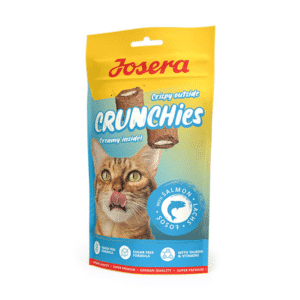 Josera Crunchies with Salmon skanėstai katėms su lašiša, 60 g – Josera pakuotė