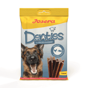Josera Denties Poultry & Blueberry skanėstai šunims su paukštiena ir mėlynėmis, 180 g – Josera pakuotė