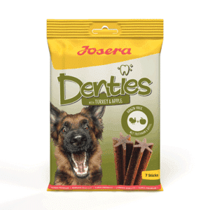 Josera Denties Turkey & Apple skanėstai šunims su kalakutiena ir obuoliais, 180 g – Josera pakuotė