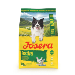 Josera Festival sausas pašaras šunims su lašiša, 3 kg – Josera pakuotė