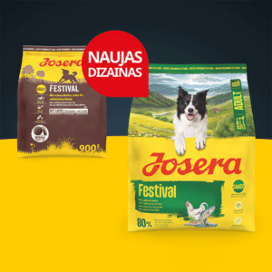 Josera Festival sausas pašaras šunims su lašiša, 900 g – Josera pakuotė – vaizdas 3