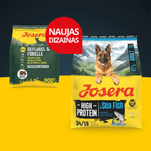 Josera High Protein Adult Sea Fish sausas pašaras šunims su žuvimi, 900 g – Josera pakuotė – vaizdas 3