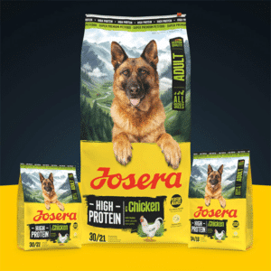 Josera High Protein Chicken sausas pašaras šunims su paukštiena, 3 kg – Josera pakuotė – vaizdas 2