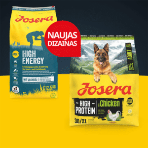 Josera High Protein Chicken sausas pašaras šunims su paukštiena, 3 kg – Josera pakuotė – vaizdas 3
