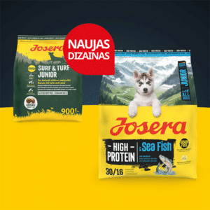 Josera High Protein Junior Sea Fish sausas pašaras jauniems šunims su žuvimi, 3 kg – Josera pakuotė – vaizdas 3