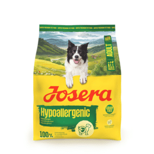 Josera Hypoallergenic begrūdis sausas pašaras jautriems šunims su vabzdžiais, 900 g – Josera pakuotė