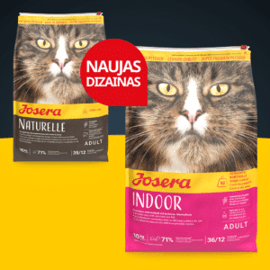 Josera Indoor begrūdis sausas pašaras katėms su paukštiena ir jūros žuvimi, 10 kg – Josera pakuotė – vaizdas 2