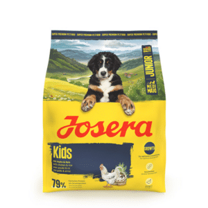 Josera Kids sausas pašaras jauniems šunims su paukštiena, 900 g – Josera pakuotė