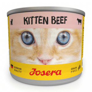 Josera Kitten Beef begrūdžiai konservai jaunoms katėms su jautiena, 6 x 200 g – Josera pakuotė