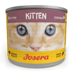 Josera Kitten Chicken begrūdžiai konservai jaunoms katėms su vištiena, 6 x 200 g – Josera pakuotė