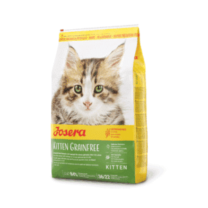 Josera Kitten Grainfree begrūdis sausas pašaras jaunoms katėms su paukštiena, 10 kg – Josera pakuotė
