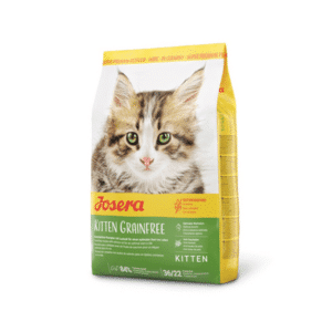 Josera Kitten Grainfree begrūdis sausas pašaras jaunoms katėms su paukštiena, 400 g – Josera pakuotė