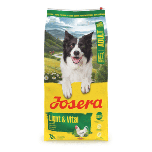 Josera Light and Vital sausas pašaras šunims svorio mažinimui ir kontrolei su paukštiena, 12,5 kg – Josera pakuotė