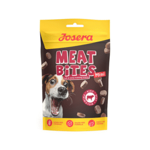 Josera Meat Bites Mini Beef skanėstai šunims su jautiena, 70 g – Josera pakuotė