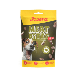 Josera Meat Bites Mini Turkey skanėstai šunims su kalakutiena, 70 g – Josera pakuotė