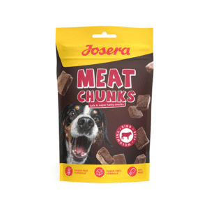 Josera Meat Chunks Beef skanėstai šunims su jautiena, 70 g – Josera pakuotė