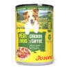 Josera Meat Lovers Menu Chicken with Carrot konservai šunims su vištiena ir morkomis, 6 x 400 g – Josera pakuotė