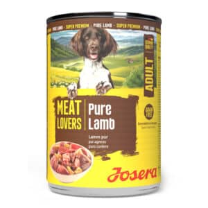 Josera Meat Lovers Pure Lamb konservai šunims su ėriena, 6 x 400 g – Josera pakuotė