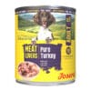 Josera Meat Lovers Pure Turkey konservai šunims su kalakutiena, 6 x 800 g – Josera pakuotė