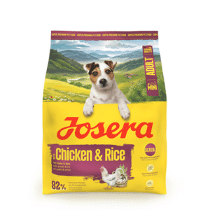 Josera Mini Chicken and Rice sausas pašaras mažų veislių šunims su paukštiena, 900 g – Josera pakuotė