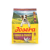Josera Mini Salmon+Chicken sausas pašaras mažų veislių šunims su lašiša ir vištiena, 900 g – Josera pakuotė