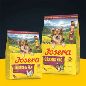 Josera Mini Senior Chicken and Rice sausas pašaras mažų veislių šunims su paukštiena, 900 g – Josera pakuotė – vaizdas 2