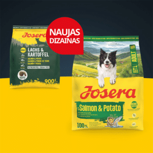 Josera Salmon + Potato A/S begrūdis sausas pašaras šunims su lašiša ir bulvėmis, 900 g – Josera pakuotė – vaizdas 3