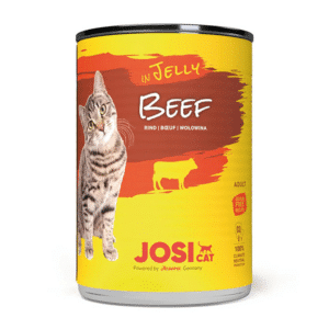 JosiCat Beef in Jelly konservai katėms su jautiena drebučiuose, 6 x 400 g – Josera pakuotė