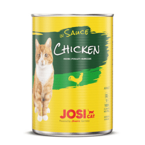 JosiCat Chicken in Sauce konservai katėms su vištiena padaže, 6 x 415 g – Josera pakuotė