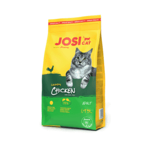 JosiCat Crunchy Chicken sausas pašaras katėms su vištiena, 1,9 kg – Josera pakuotė