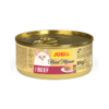 JosiCat Finest Mousse with Beef paštetas katėms su jautiena, 6 x 85 g – Josera pakuotė