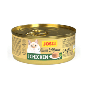JosiCat Finest Mousse with Chicken paštetas katėms su vištiena, 6 x 85 g – Josera pakuotė
