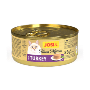 JosiCat Finest Mousse with Turkey paštetas katėms su kalakutiena, 6 x 85 g – Josera pakuotė