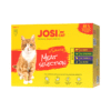 JosiCat Multipack Sauce Meat konservų rinkinys katėms padaže, 4 x 12 x 85 g – Josera pakuotė