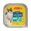JosiCat Paté with ASC Salmon paštetas katėms su lašiša, 6 x 100 g – Josera pakuotė