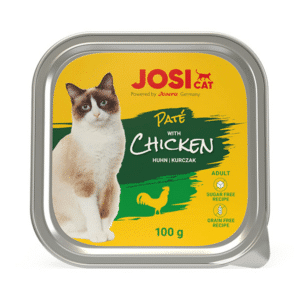 JosiCat Paté with Chicken paštetas katėms su vištiena, 6 x 100 g – Josera pakuotė