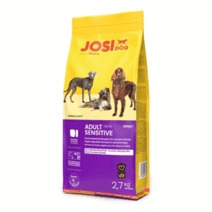 JosiDog Adult Sensitive sausas pašaras jautriems šunims, 2,7 kg – Josera pakuotė