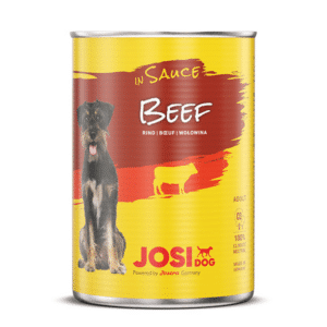 JosiDog Beef in Sauce konservai šunims su jautiena padaže, 6 x 415 g – Josera pakuotė