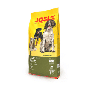 JosiDog Lamb Basic sausas pašaras šunims su ėriena, 15 kg – Josera pakuotė
