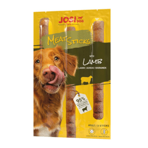JosiDog Meat Sticks Lamb skanėstai šunims su ėriena, 33 g – Josera pakuotė