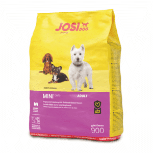 JosiDog Mini sausas pašaras mažų veislių šunims, 900 g – Josera pakuotė