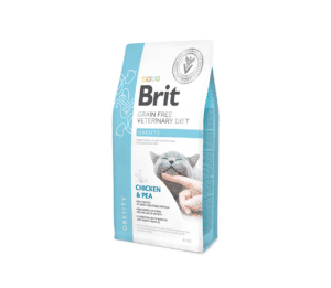 Brit GF Veterinary Diets Cat Obesity sausas pašaras katėms