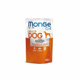 Monge Grill konservuotas pašaras šunims senjorams su antiena 100 g