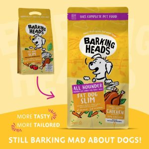 BARKING HEADS Fat Dog Slim lieknėjantiems (Vištiena) 2 kg – sausas maistas šunims