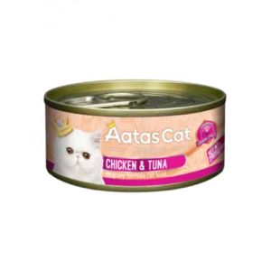 Aatas Cat Creamy konservas katėms Chicken&Tuna 24 x 80 g